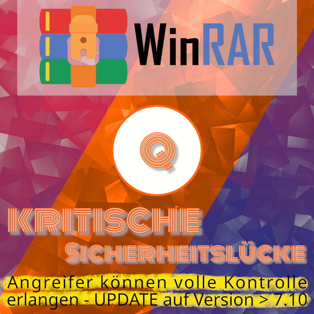 WinRAR Sicherheitslücke