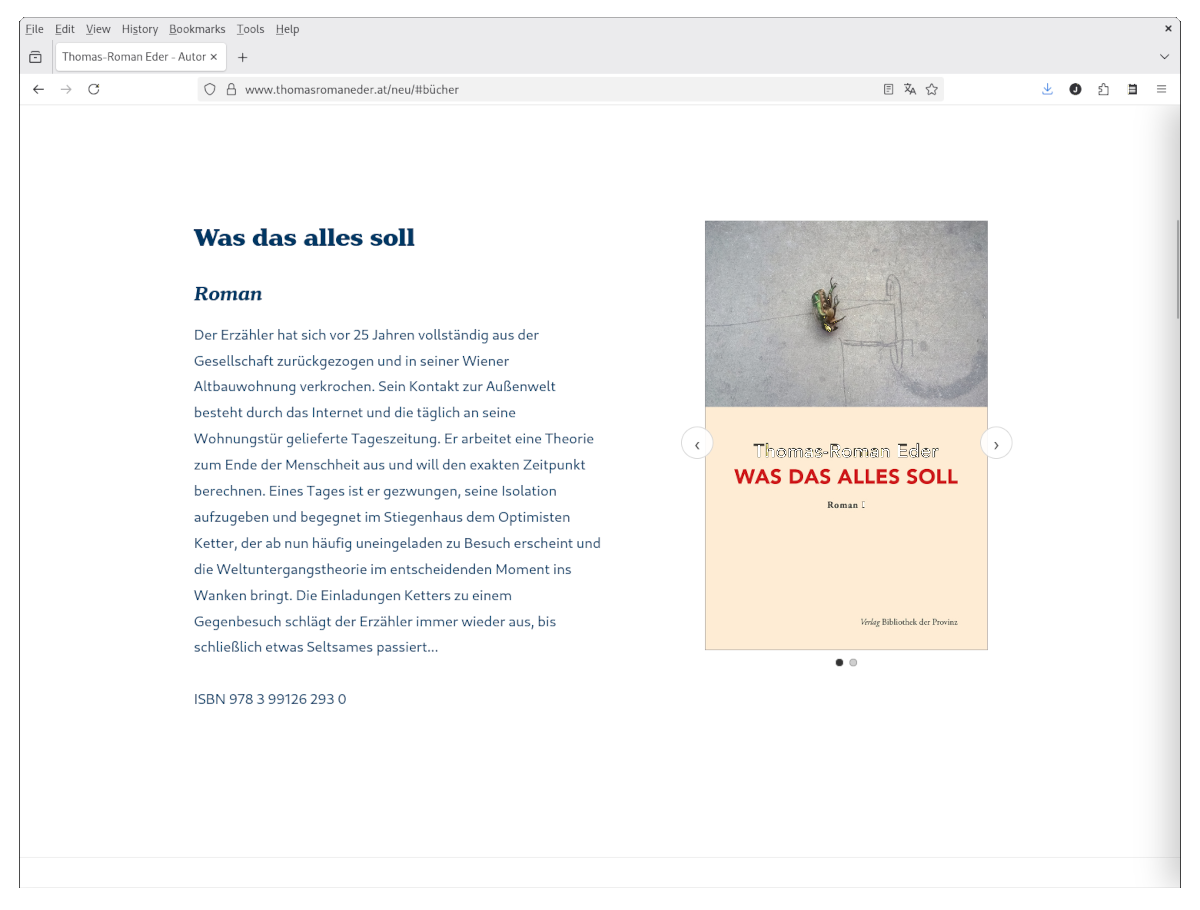 Referenz Thomas-Roman Eder Webseite