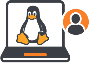 Icon Linux Desktop Grundlagenkurs