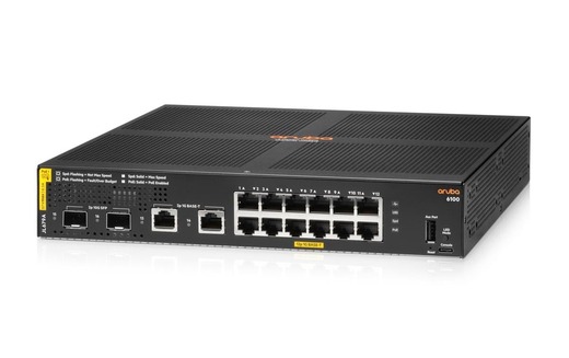 HPE Aruba CX 6100 12G PoE+ HPE Aruba CX 6100 12G PoE+