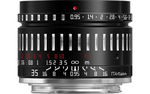 TTArtisan C35095-BS-X APS-C 35mm F0.95 TTArtisan C35095-BS-X APS-C 35mm F0.95