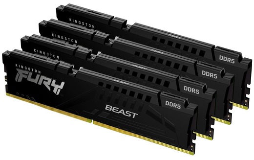 FURY Beast DDR5 128GB 4-Kit 5600MT/s FURY Beast DDR5 128GB 4-Kit 5600MT/s