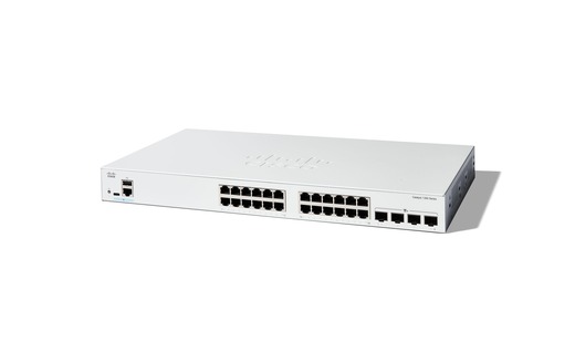 Cisco C1300-24FP-4X: 24 Port ManagedSwitch Cisco C1300-24FP-4X: 24 Port ManagedSwitch