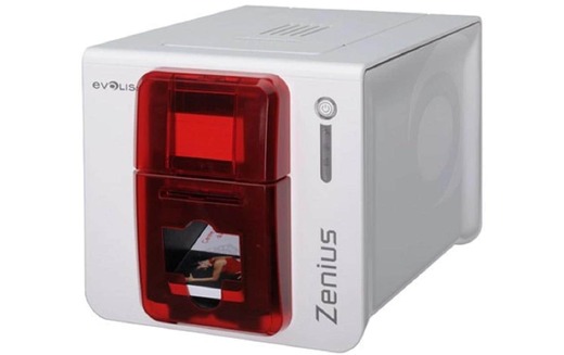 Evolis Zenius red Classic USB