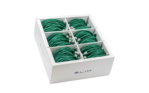 SLIM, Slimpatchkabel RJ-45, Cat 6A, U/FTP, SLIM, Slimpatchkabel RJ-45, Cat 6A, U/FTP,