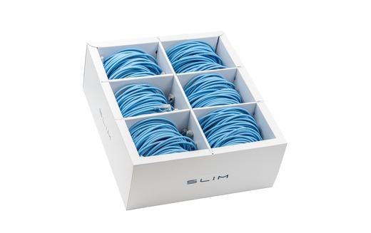 SLIM, Slimpatchkabel RJ-45, Cat 6A, U/FTP, SLIM, Slimpatchkabel RJ-45, Cat 6A, U/FTP,