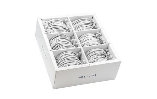 SLIM, Slimpatchkabel RJ-45, Cat 6A, U/FTP, SLIM, Slimpatchkabel RJ-45, Cat 6A, U/FTP,