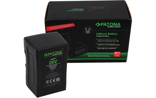 PATONA Premium Akku V-Mount 26V 302Wh PATONA Premium Akku V-Mount 26V 302Wh