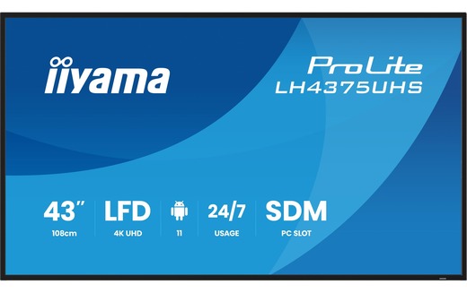 Iiyama LH4375UHS-B2AG Iiyama LH4375UHS-B2AG