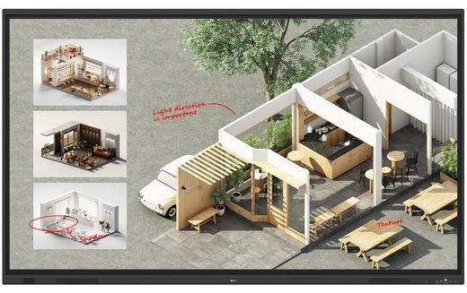 LG 86TR3DQ-B Touch Display
