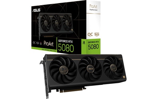 ASUS PROART RTX5080 O16G, GDDR7 ASUS PROART RTX5080 O16G, GDDR7