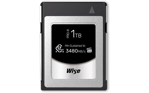 Wise 1TB CFexpress 4.0 Type B PRO Wise 1TB CFexpress 4.0 Type B PRO