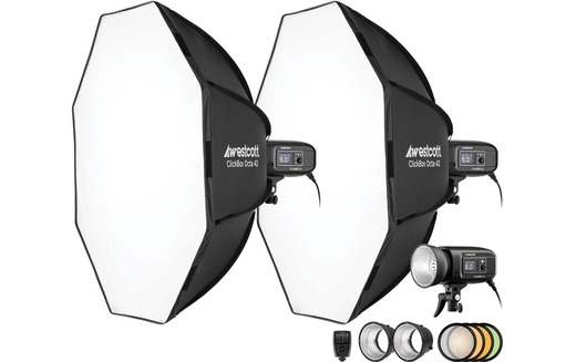 Westcott FJ400-SE 3-Light Studio Strobe Kit