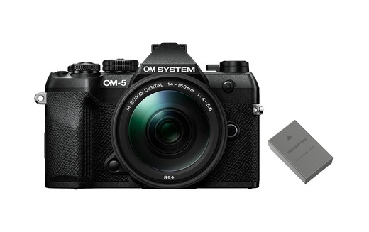 OM System OM-5 Camera Kit Black 14-150 OM System OM-5 Camera Kit Black 14-150