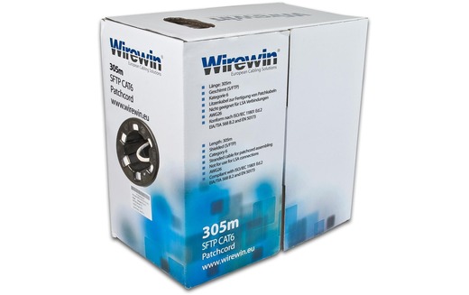 Wirewin Patchkabel: S/FTP, PIMF, 305m Wirewin Patchkabel: S/FTP, PIMF, 305m