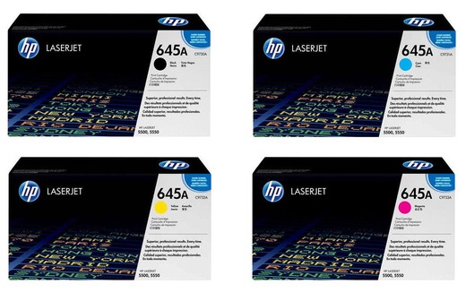 HP, Rainbow Kit Nr. 645A (C9730A-C9733A) BL
