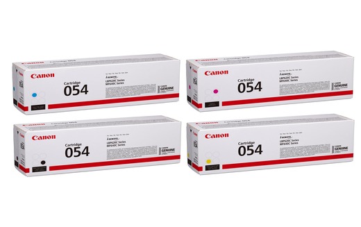 Canon, Toner 054 Black/Cyan/Magenta/Yellow