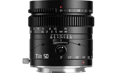 TTArtisan, Festbrennweite Tilt 50mm F/1.4 –
