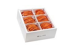 SLIM, Slimpatchkabel RJ-45, Cat 6A, U/FTP,