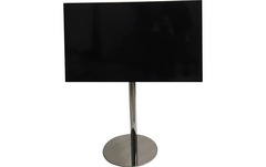 Audioraq TV Ständer Edelstahl Chrom